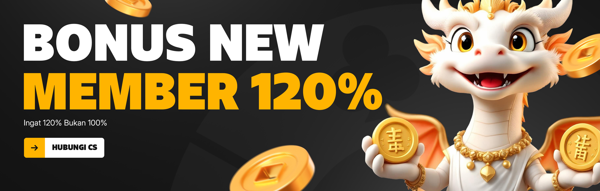 BONUS NEW MEMBER 120%
