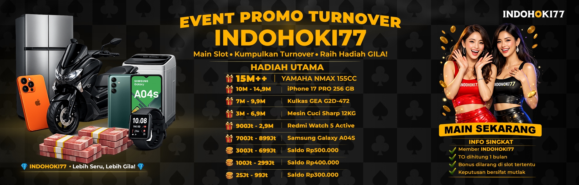 EVENT PROMO TURNOVER BULANAN