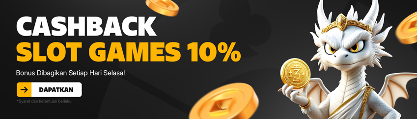 BONUS CASHBACK SLOT MINGGUAN