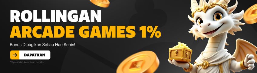 BONUS ROLLINGAN ARCADE MINGGUAN